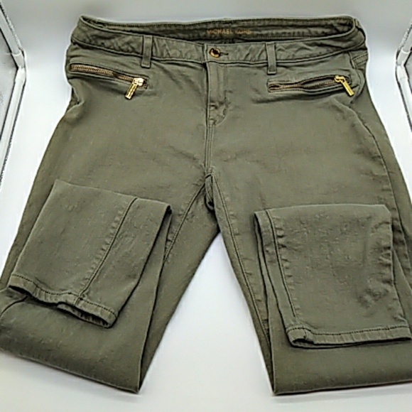 Michael Kors Denim - Michael Kors womens jeans green size 10 skinny